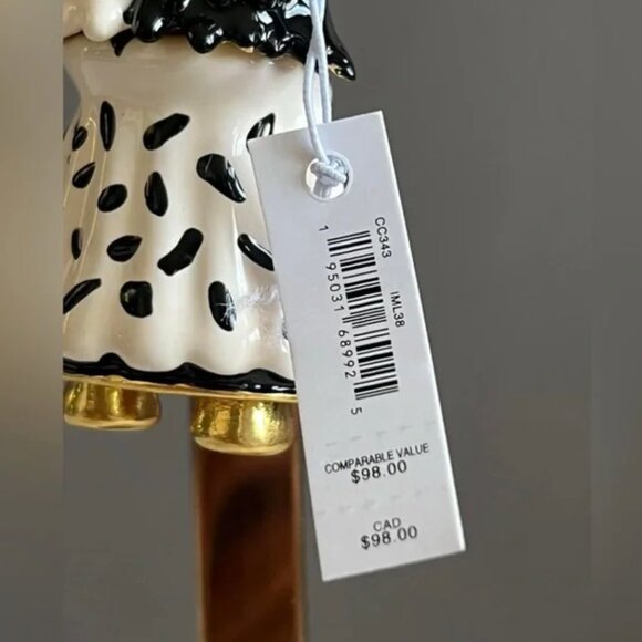 CC343- Disney X Coach Cruella Bear Bag Charm NWT - Picture 2 of 7